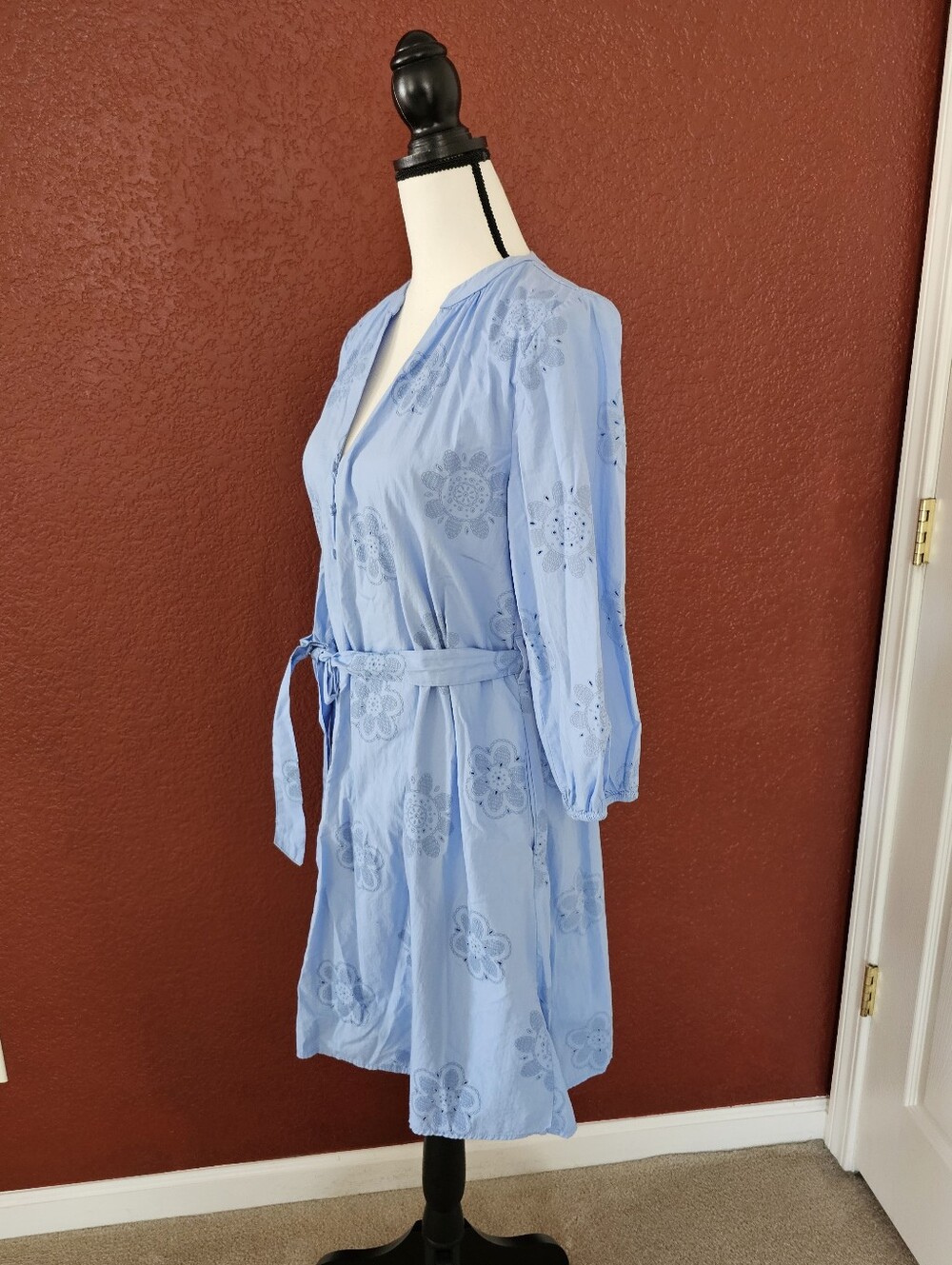 Cynthia Rowley Light Blue Dress - Picture 4 of 10